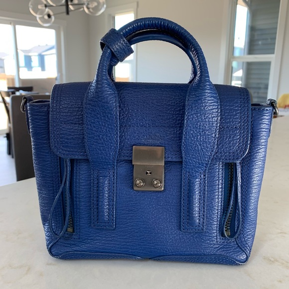 Phillip Lim Pashli Mini Satchel in Cobalt - Picture 3 of 7